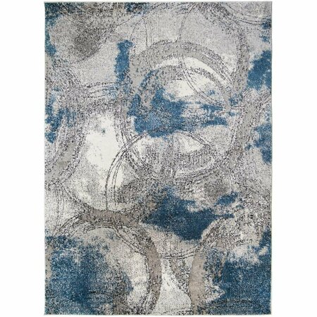 MAYBERRY RUG 5 ft. 3 in. x 7 ft. 3 in. Denver Tango Area Rug, Multi Color DN8926 5X8